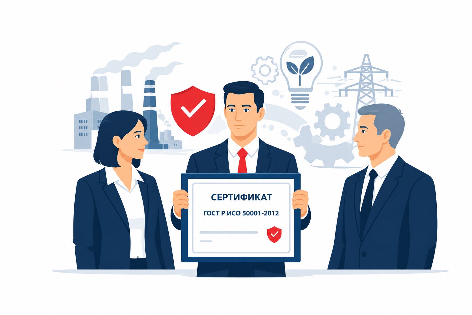 Оформление сертификата ГОСТ Р ИСО 50001-2012 в Белгороде и по всей Белгородской области