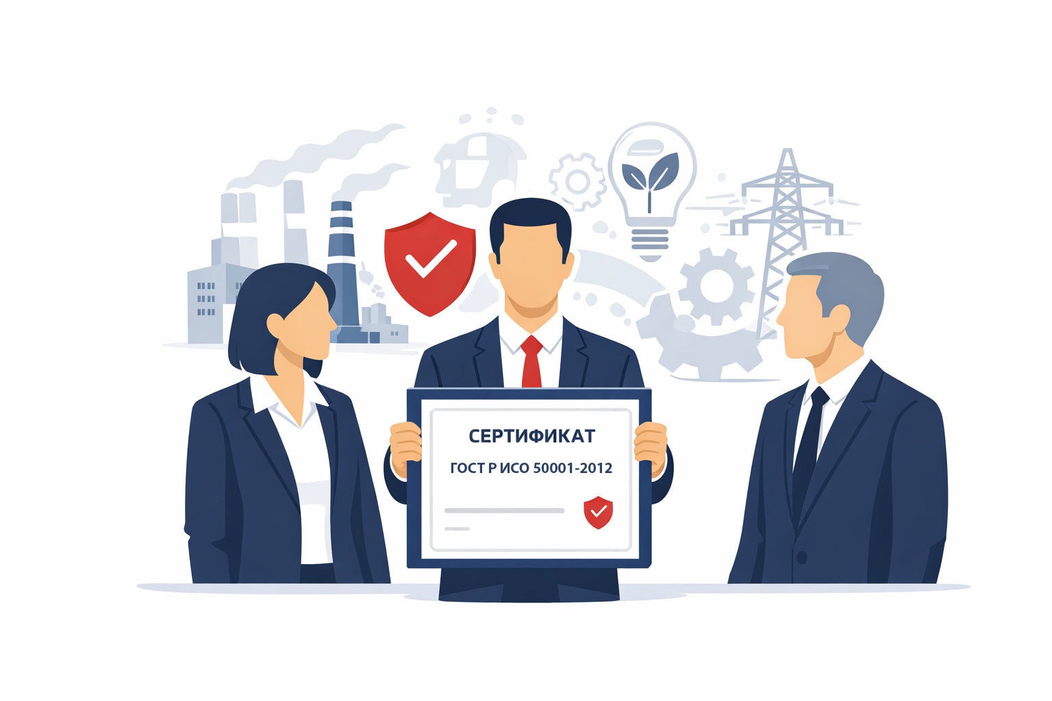 Оформление сертификата ГОСТ Р ИСО 50001-2012 в Белгороде и по всей Белгородской области